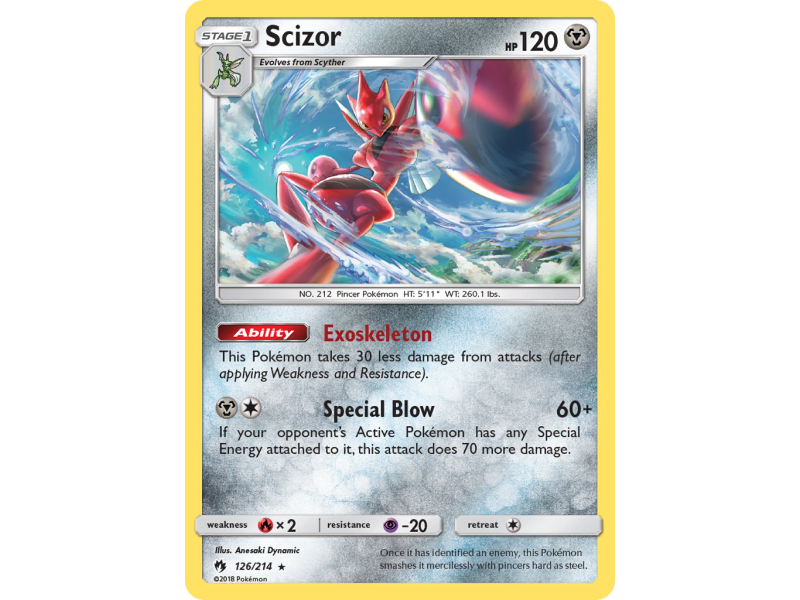 Scizor (Reverse Holo)