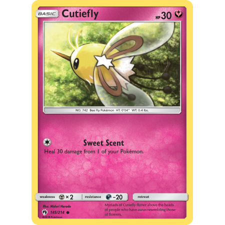 Cutiefly (Reverse Holo)