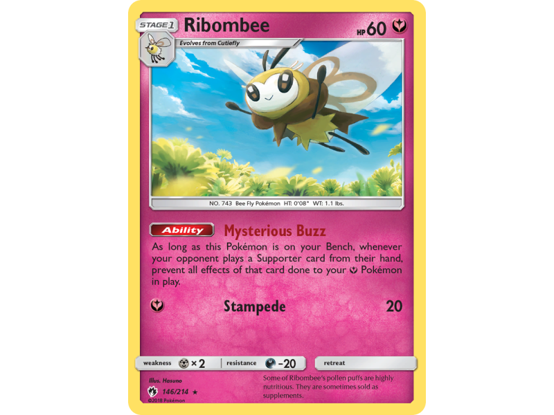 Ribombee (Reverse Holo)