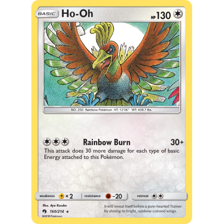 Ho-Oh (Reverse Holo)