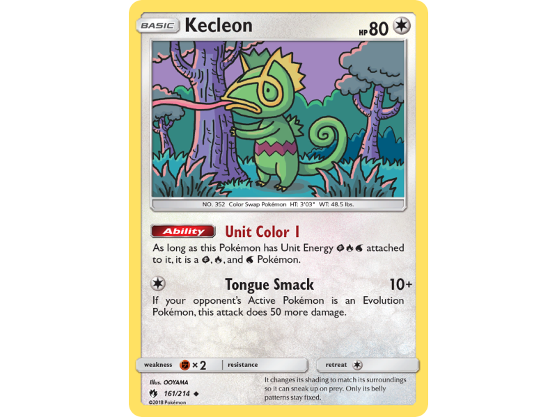 Kecleon (Reverse Holo)