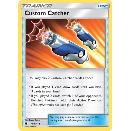 Custom Catcher (Reverse Holo)