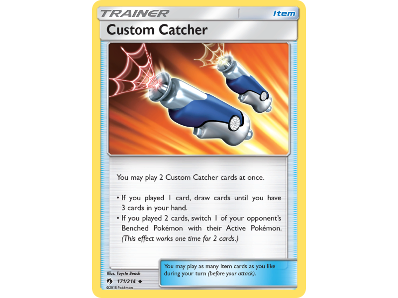 Custom Catcher (Reverse Holo)