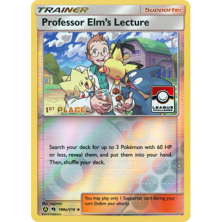 Professor Elm's Lecture (Reverse Holo)