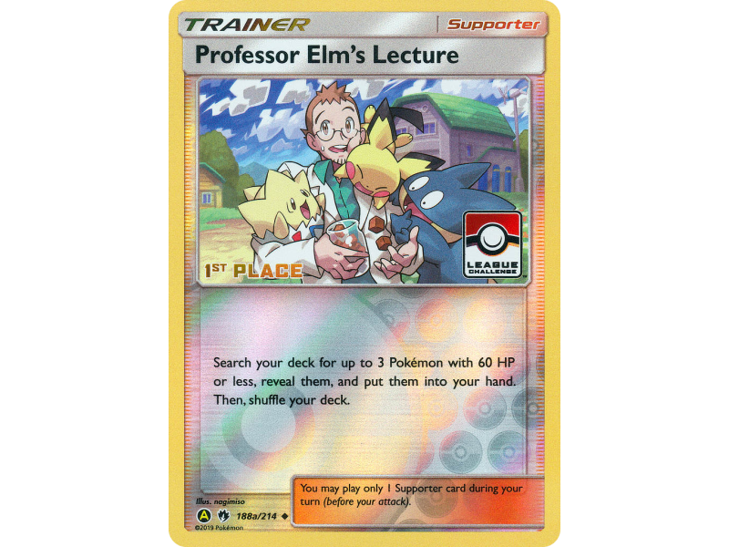 Professor Elm's Lecture (Reverse Holo)