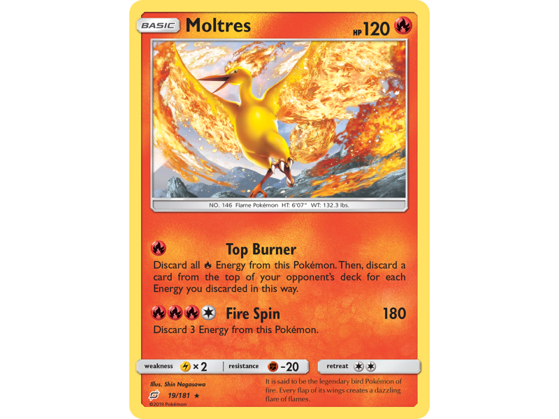 Moltres (Reverse Holo)