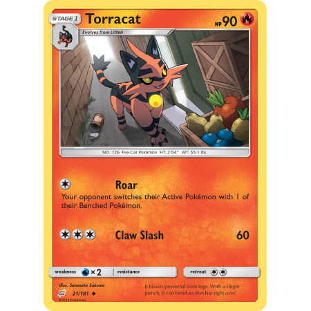 Torracat (Reverse Holo)