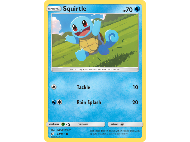 Squirtle (Reverse Holo)