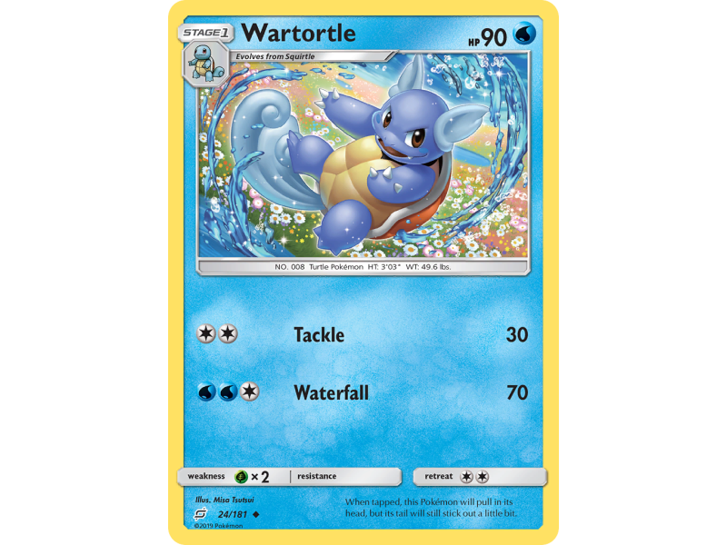 Wartortle (Reverse Holo)