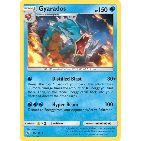 Gyarados (Reverse Holo)