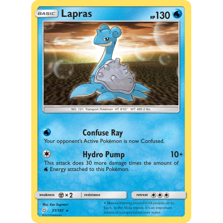 Lapras (Reverse Holo)