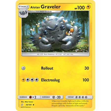 Alolan Graveler (Reverse Holo)