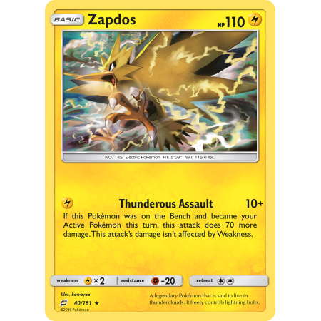 Zapdos (Reverse Holo)