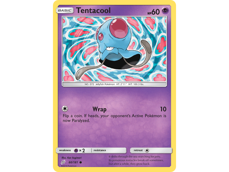 Tentacool (Reverse Holo)