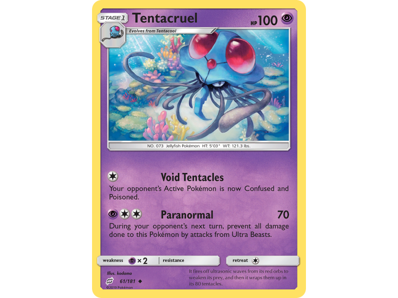 Tentacruel (Reverse Holo)
