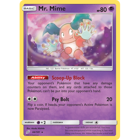 Mr. Mime (Reverse Holo)
