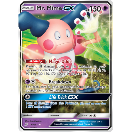 Mr. Mime-GX (Holo)