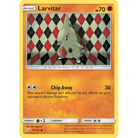 Larvitar (Reverse Holo)