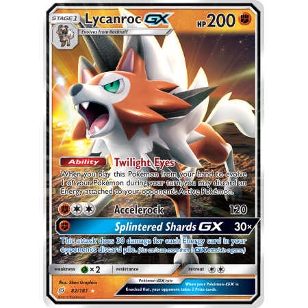 Lycanroc-GX (Holo)