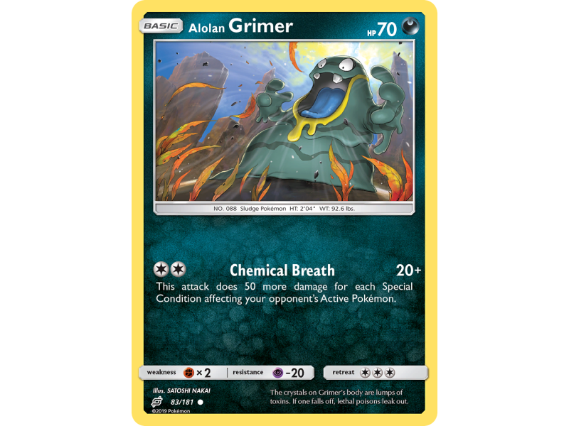 Alolan Grimer (Reverse Holo)