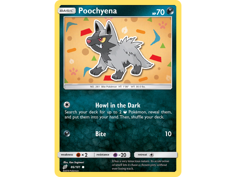 Poochyena (Reverse Holo)