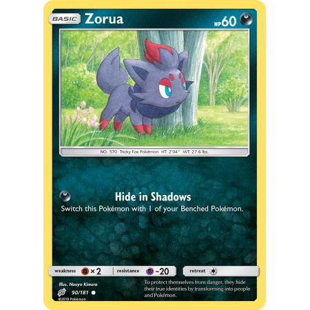 Zorua (Reverse Holo)