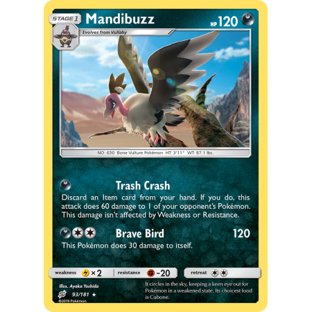 Mandibuzz (Reverse Holo)