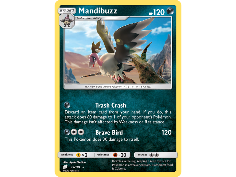 Mandibuzz (Reverse Holo)