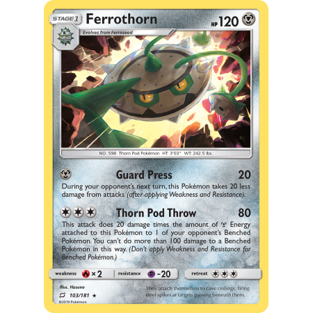 Ferrothorn (Reverse Holo)