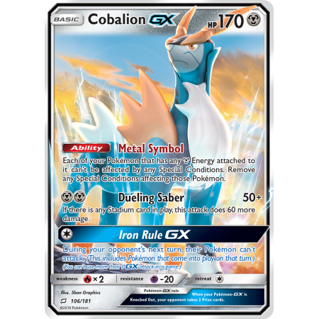 Cobalion-GX (Holo)