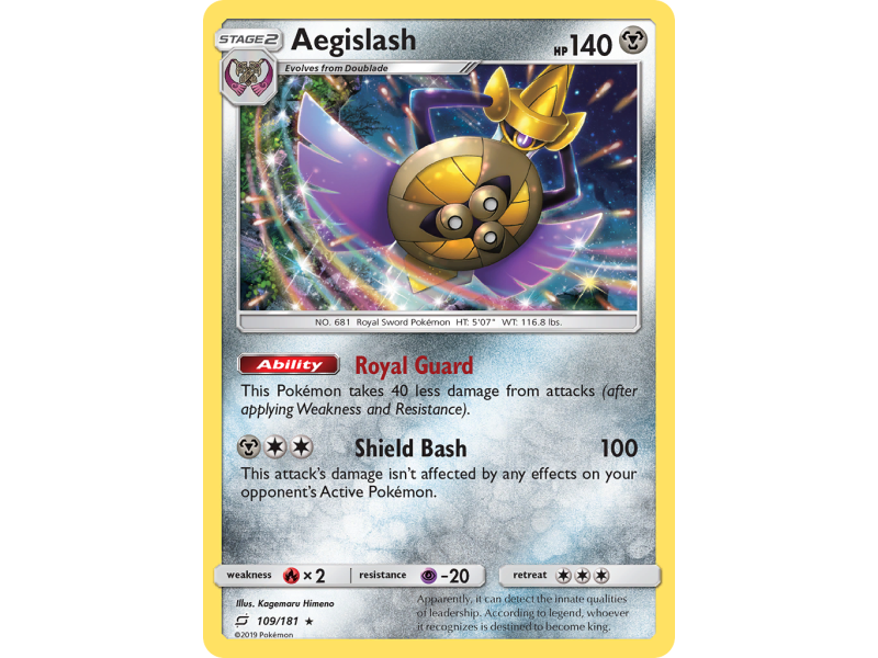 Aegislash (Reverse Holo)