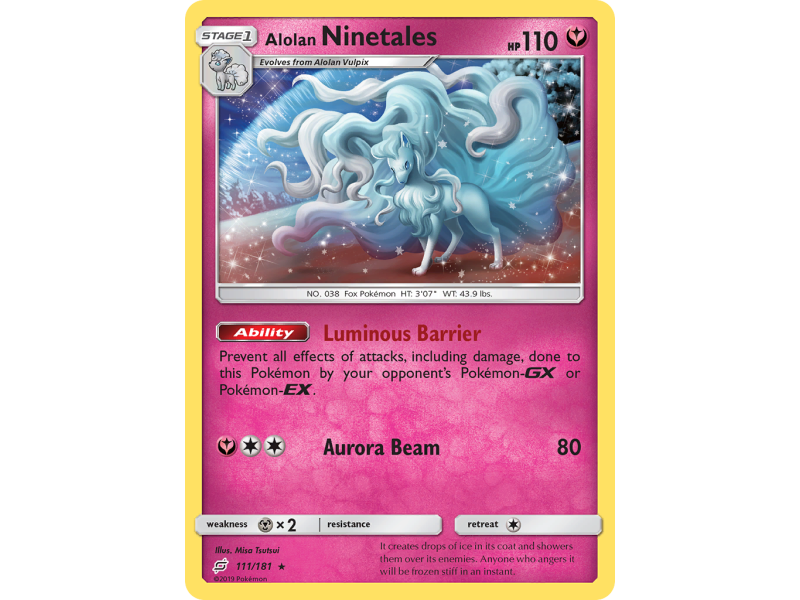 Alolan Ninetales (Reverse Holo)