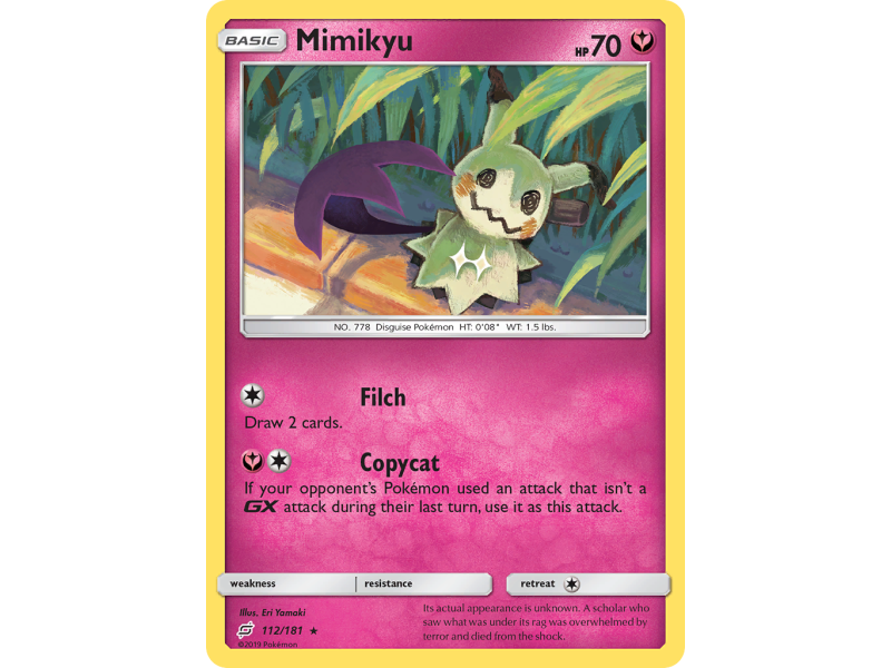 Mimikyu (Reverse Holo)
