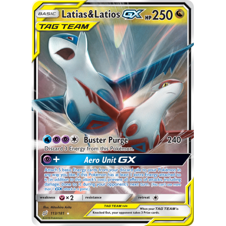 Latias & Latios-GX (Holo)