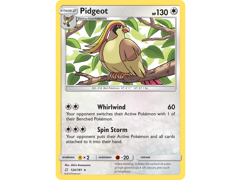 Pidgeot (Reverse Holo)