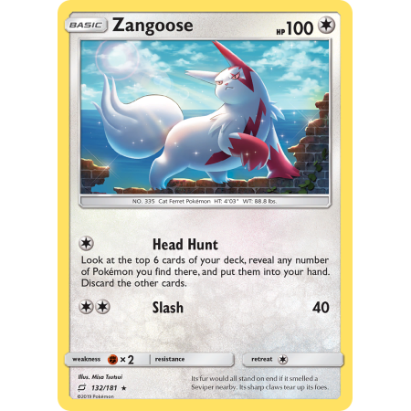 Zangoose (Reverse Holo)