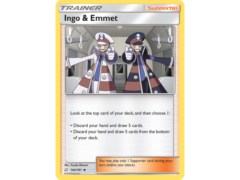 Ingo & Emmet (Reverse Holo)