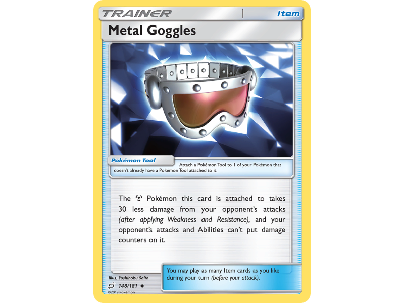 Metal Goggles (Reverse Holo)