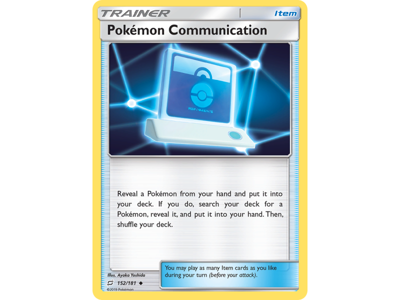 Pokémon Communication (Reverse Holo)