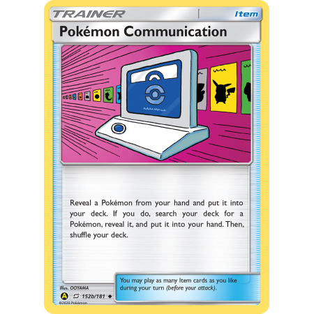 Pokémon Communication (Reverse Holo)