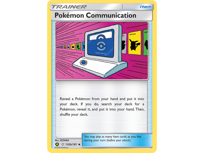 Pokémon Communication (Reverse Holo)