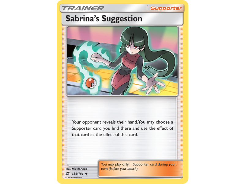 Sabrina's Suggestion (Reverse Holo)