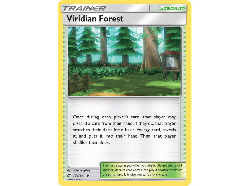 Viridian Forest (Reverse Holo)
