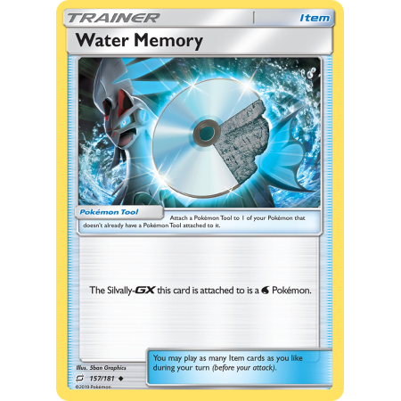 Water Memory (Reverse Holo)