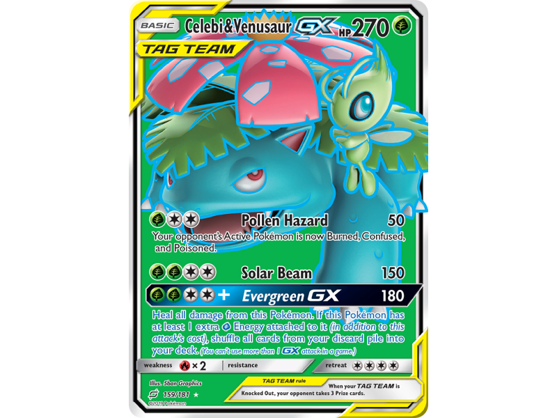 Celebi & Venusaur-GX
