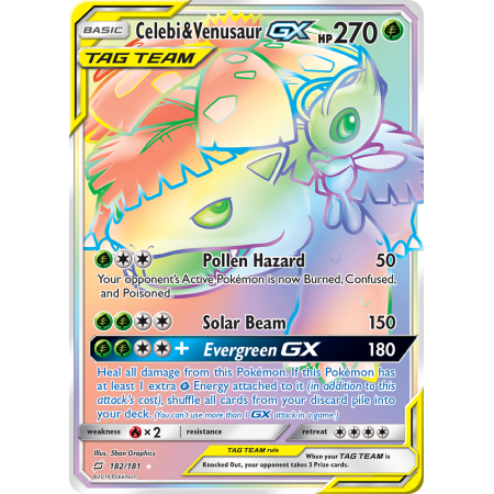 Celebi & Venusaur-GX