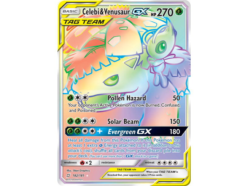 Celebi & Venusaur-GX