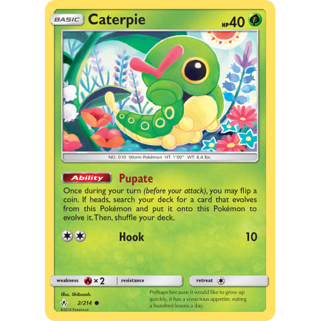 Caterpie (Reverse Holo)