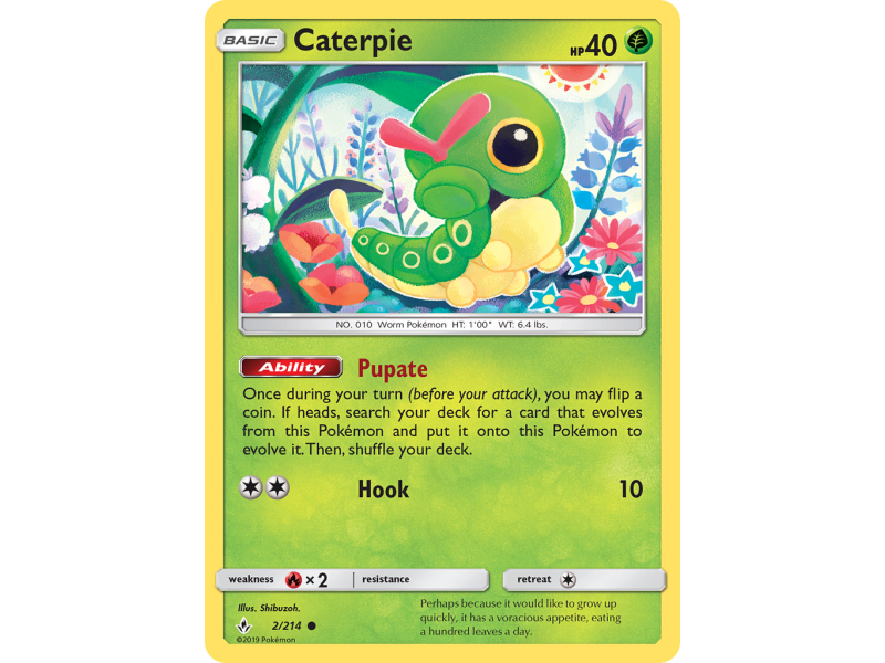 Caterpie (Reverse Holo)