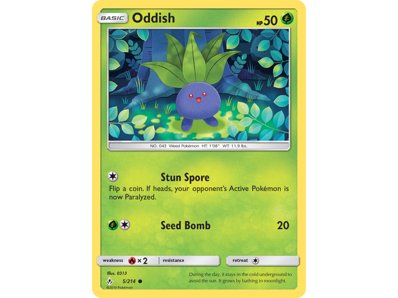Oddish (Reverse Holo)
